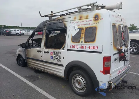 2012 Ford Transit Connect Xlt z USA, uszkodzony, nr VIN NM0LS7BN6CT076783